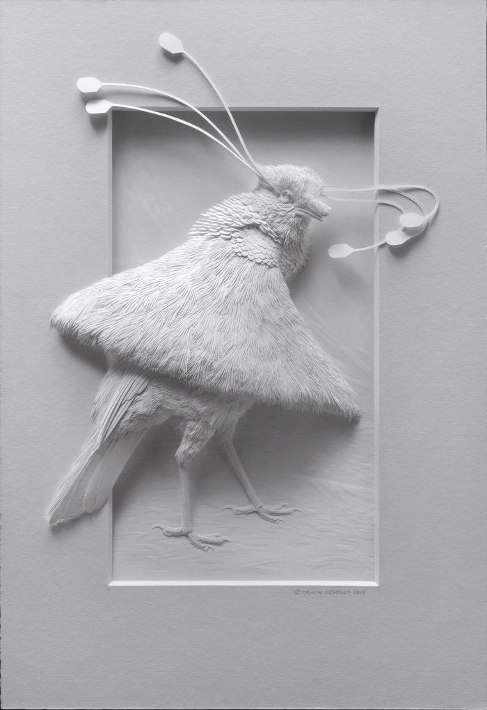 Белоснежный paper-art Келвина Николлса (10 фото) Белоснежный paper-art Келвина Николлса (10 фото)
