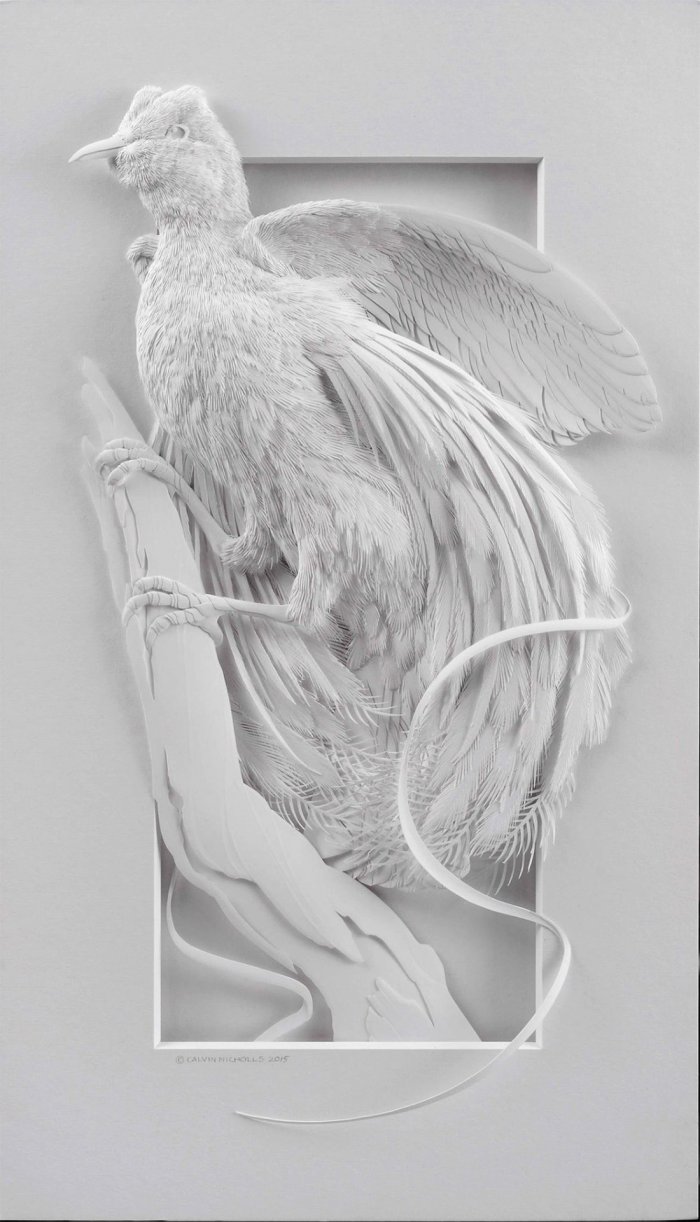 Белоснежный paper-art Келвина Николлса (10 фото) Белоснежный paper-art Келвина Николлса (10 фото)