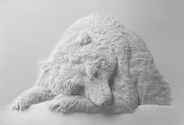 Белоснежный paper-art Келвина Николлса (10 фото) Белоснежный paper-art Келвина Николлса (10 фото)