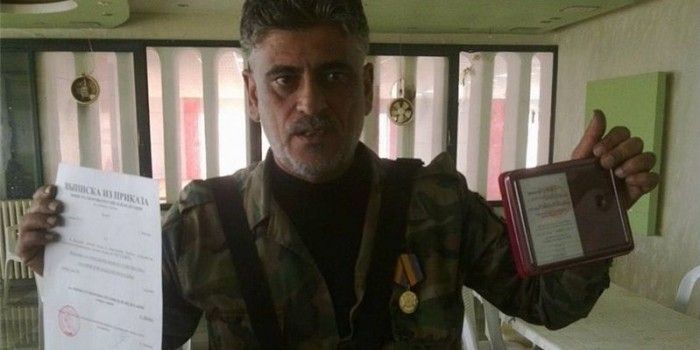 Сирийский спецназ получили российские медали за спасение штурмана (4 фото) Сирийский спецназ получили российские медали за спасение штурмана (4 фото)