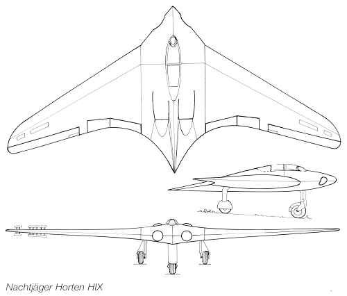 Horton 229 - немецкий самолет неведимка (14 фото) Horton 229 - немецкий самолет неведимка (14 фото)