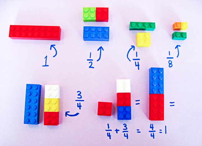 Как объяснить ребенку математику на кубиках Lego (5 фото) Как объяснить ребенку математику на кубиках Lego (5 фото)