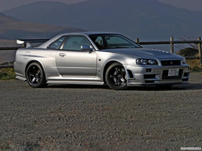  Nissan Skyline R34    (14 )