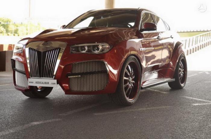 Литовский «аллигатор» BMW X6 (9 фото) Литовский «аллигатор» BMW X6 (9 фото)