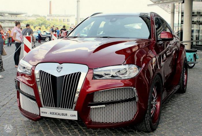 Литовский «аллигатор» BMW X6 (9 фото) Литовский «аллигатор» BMW X6 (9 фото)