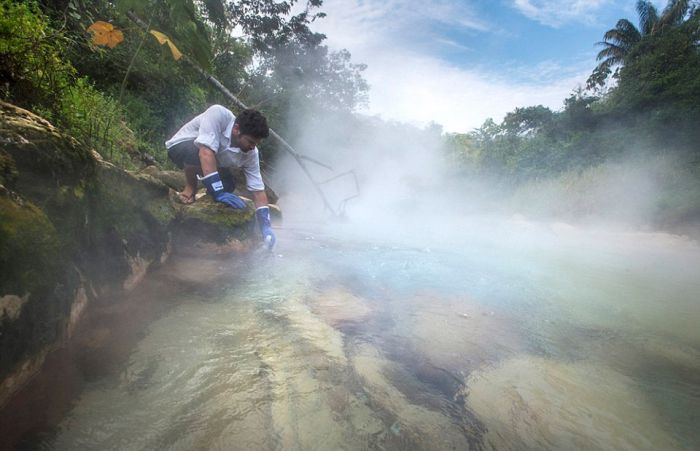 Mayantuyacu - кипящая река в джунглях Амазонки (9 фото) Mayantuyacu - кипящая река в джунглях Амазонки (9 фото)