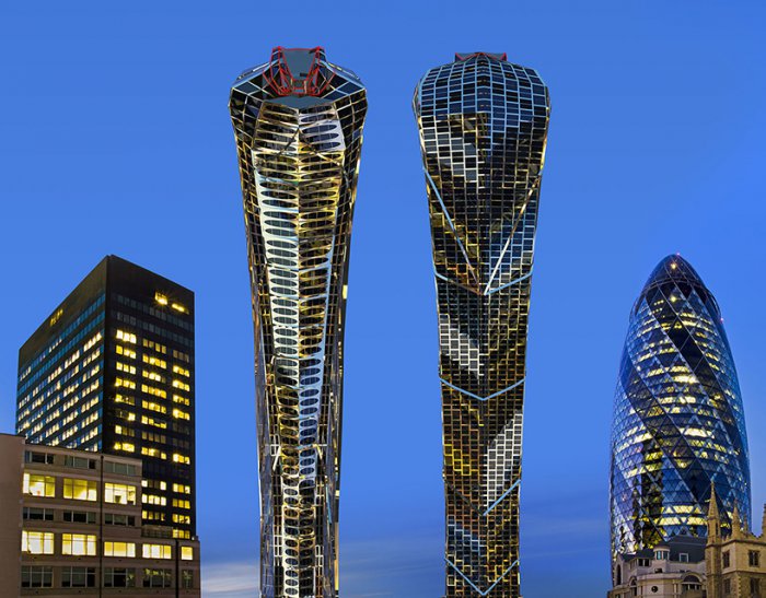Небоскреб-кобра (7 фото) Небоскреб-кобра (7 фото)