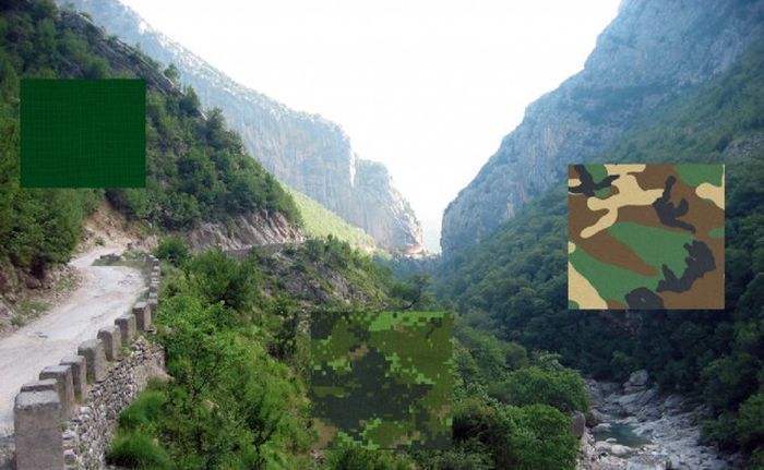 Пиксельный камуфляж - технология будущего (7 фото) Пиксельный камуфляж - технология будущего (7 фото)