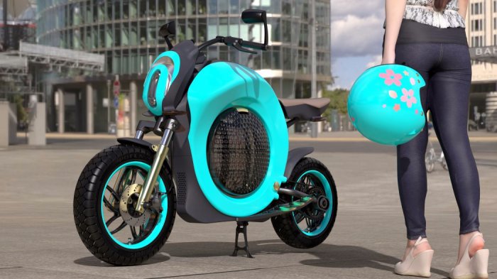 Изящный электробайк Grasshopper Concept Bike Изящный электробайк Grasshopper Concept Bike