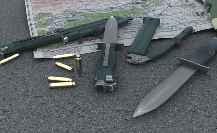 Боевые ножи отечественного спецназа (7 фото) Боевые ножи отечественного спецназа (7 фото)