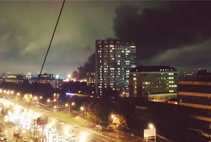 При тушении пожара на востоке Москвы погибли 8 пожарных (9 фото) При тушении пожара на востоке Москвы погибли 8 пожарных (9 фото)
