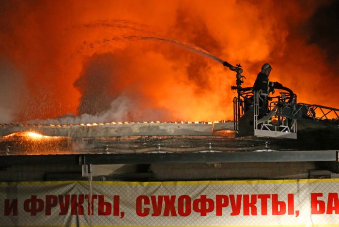 При тушении пожара на востоке Москвы погибли 8 пожарных (9 фото) При тушении пожара на востоке Москвы погибли 8 пожарных (9 фото)