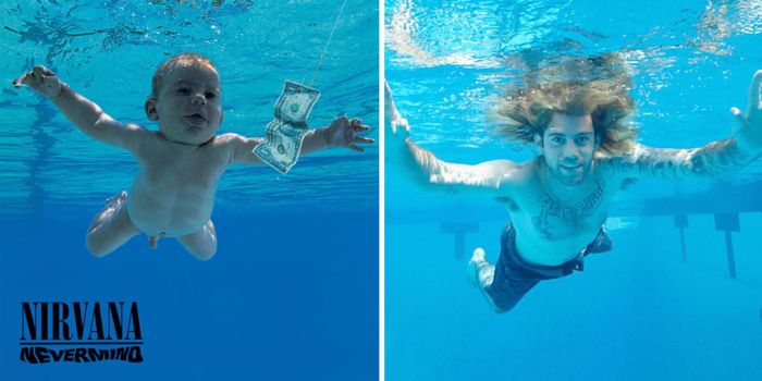 Повзрослевший малыш с обложки альбома группы Nirvana (2 фото) Повзрослевший малыш с обложки альбома группы Nirvana (2 фото)