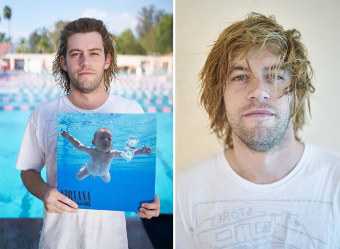Повзрослевший малыш с обложки альбома группы Nirvana (2 фото) Повзрослевший малыш с обложки альбома группы Nirvana (2 фото)