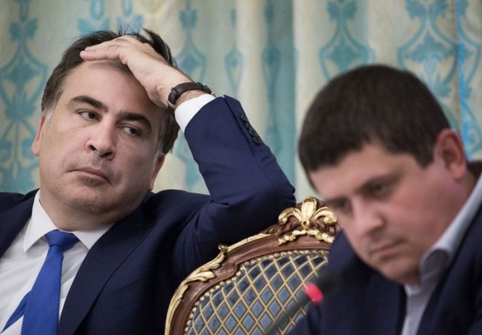 Губернатор Одесской области Михаил Саакашвили подал в отставку (2 фото) Губернатор Одесской области Михаил Саакашвили подал в отставку (2 фото)