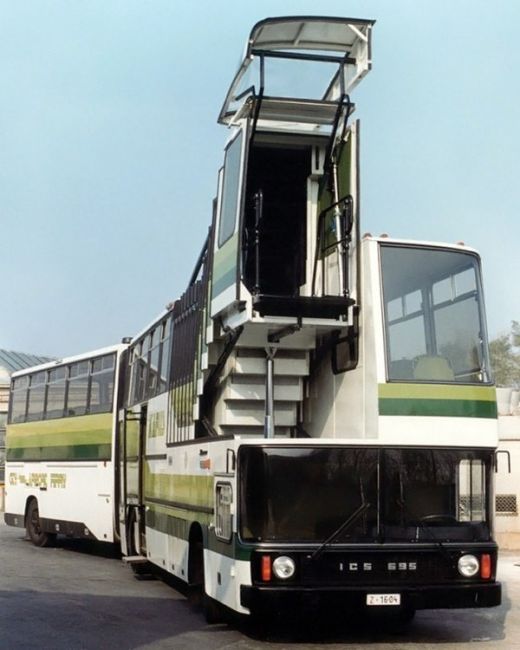 Ikarus 695 - уникальный автобус, который так и не пошел в серию (10 фото) Ikarus 695 - уникальный автобус, который так и не пошел в серию (10 фото)