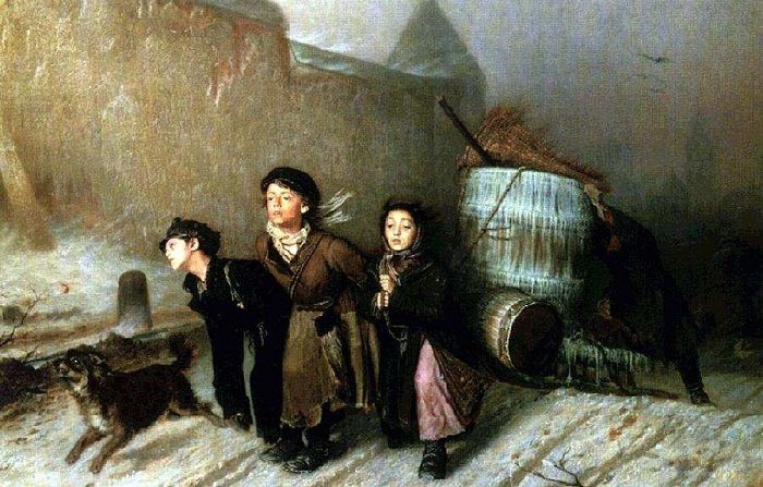 История написания картины Василия Перова «Тройка» (5 фото) История написания картины Василия Перова «Тройка» (5 фото)