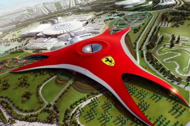 Первый в мире тематический парк аттракционов - Ferrari Park (8 фото) Первый в мире тематический парк аттракционов - Ferrari Park (8 фото)