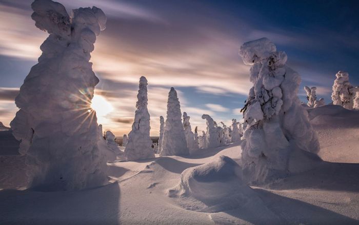 Сказочная красота зимней Лапландии (35 фото) Сказочная красота зимней Лапландии (35 фото)