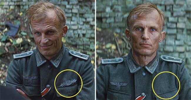 Киноляпы в известных фильмах (12 фото) Киноляпы в известных фильмах (12 фото)