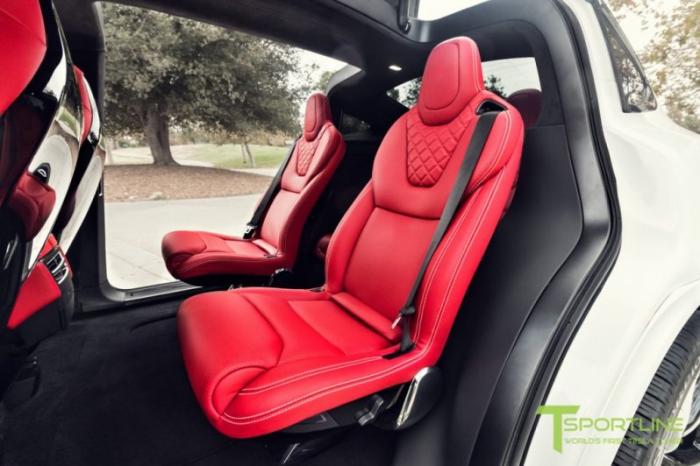 Tesla Model X    Bentley Red (12 )