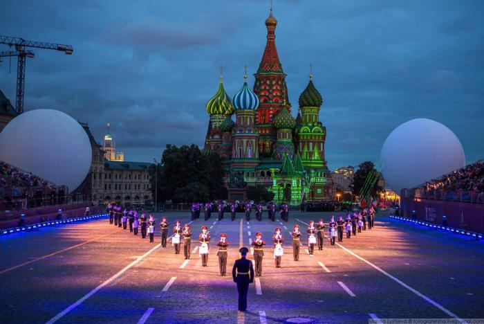 «Спасская башня» 2017 на главной площади страны (46 фото)
