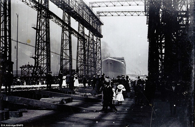Ранее не публиковавшиеся фотографии «Титаника» (9 фото)
