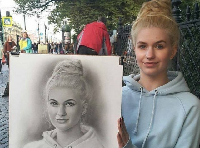 Петербургский художник круто рисует людей (29 фото)