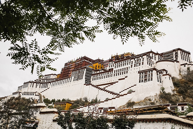 Экскурсия во дворец Потала в Тибете (47 фото)