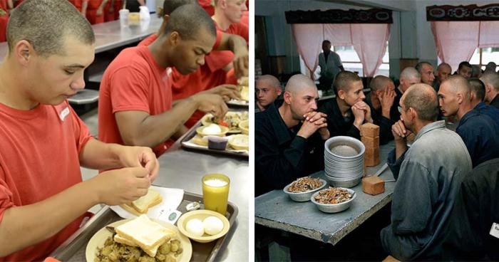 Что едят заключенные в США и России (7 фото)