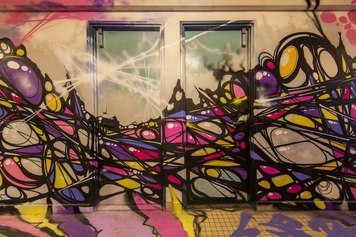 Парижское общежитие- произведений уличного искусства (15 фото)