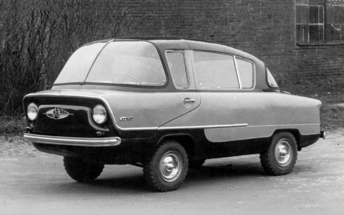 НАМИ-А50 «Белка»: микролитражный прототип родом из СССР (8 фото)